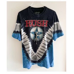 Vintage Rush Liquid Blue T Shirt
